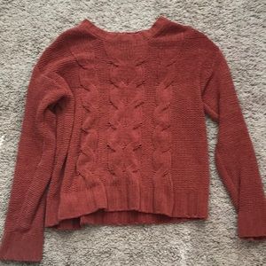 American Eagle Red Sweater